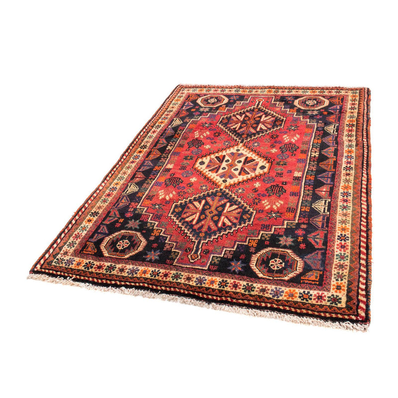 Shiraz Teppich 118x163cm - Perserteppich - dunkelrot
