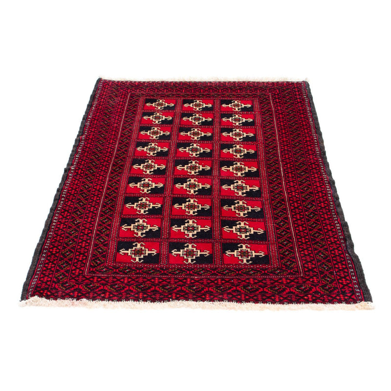 Belutsch Teppich 97x137cm - Orientteppich - dunkelrot