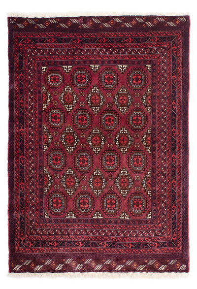 Belutsch Teppich 116x167cm - Orientteppich - dunkelrot