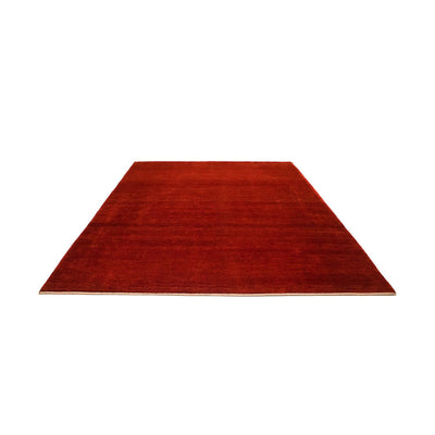 Gabbeh Persisch Teppich 245x320cm - Perserteppich Wollteppich - dunkelrot