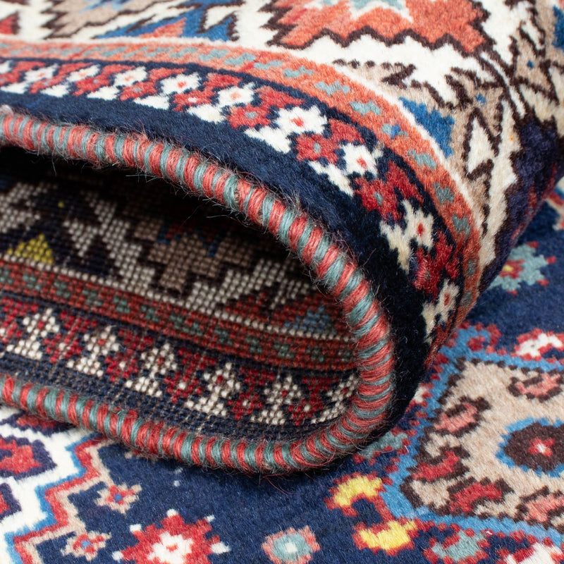 Yalameh Teppich 80x280cm - Perserteppich - dunkelrot
