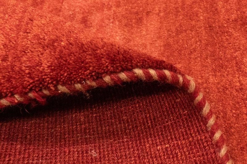 Gabbeh Persisch Teppich 108x188cm - Perserteppich Wollteppich - rot
