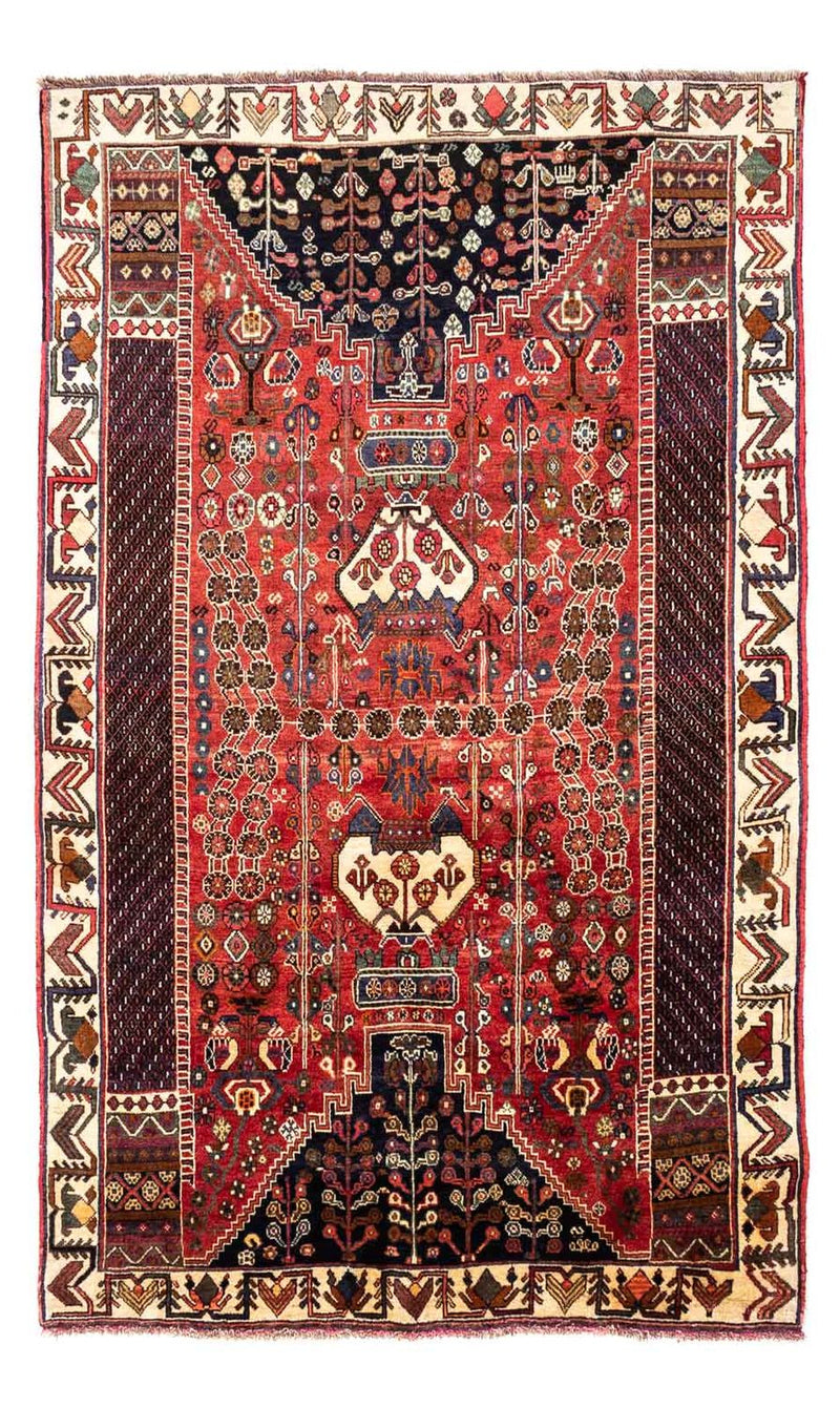 Shiraz Teppich 164x253cm - Perserteppich - rot