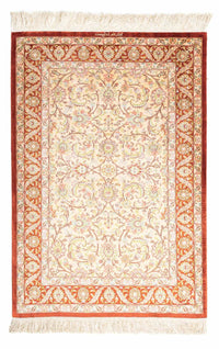 Ghom Teppich 83x123cm - Perserteppich - beige – product image