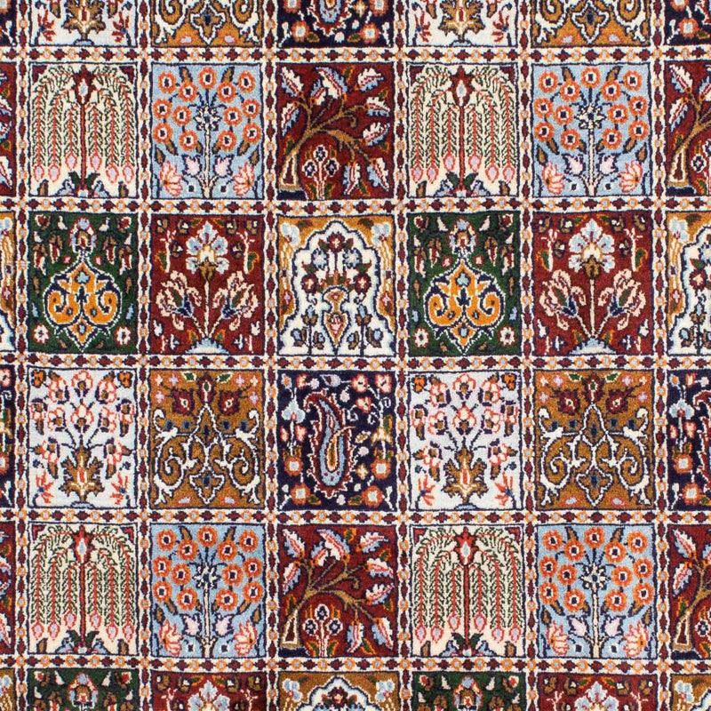 Moud Teppich 148x202cm - Perserteppich - dunkelrot