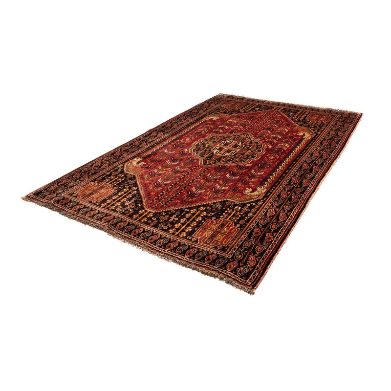 Ghashghai Teppich 170x270cm - Perserteppich - rot