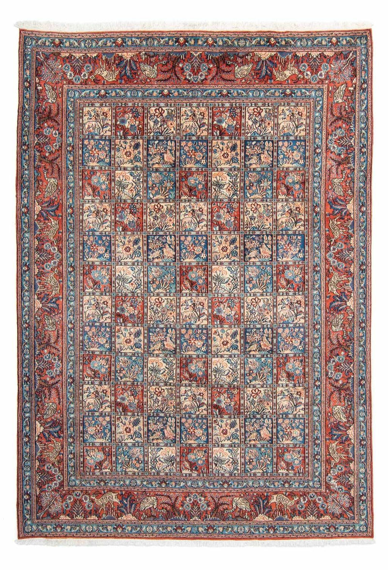 Moud Teppich 204x298cm - Perserteppich - hellrot