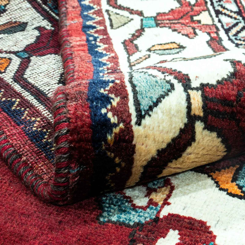 Ghashghai Teppich 150x240cm - Perserteppich - dunkelrot