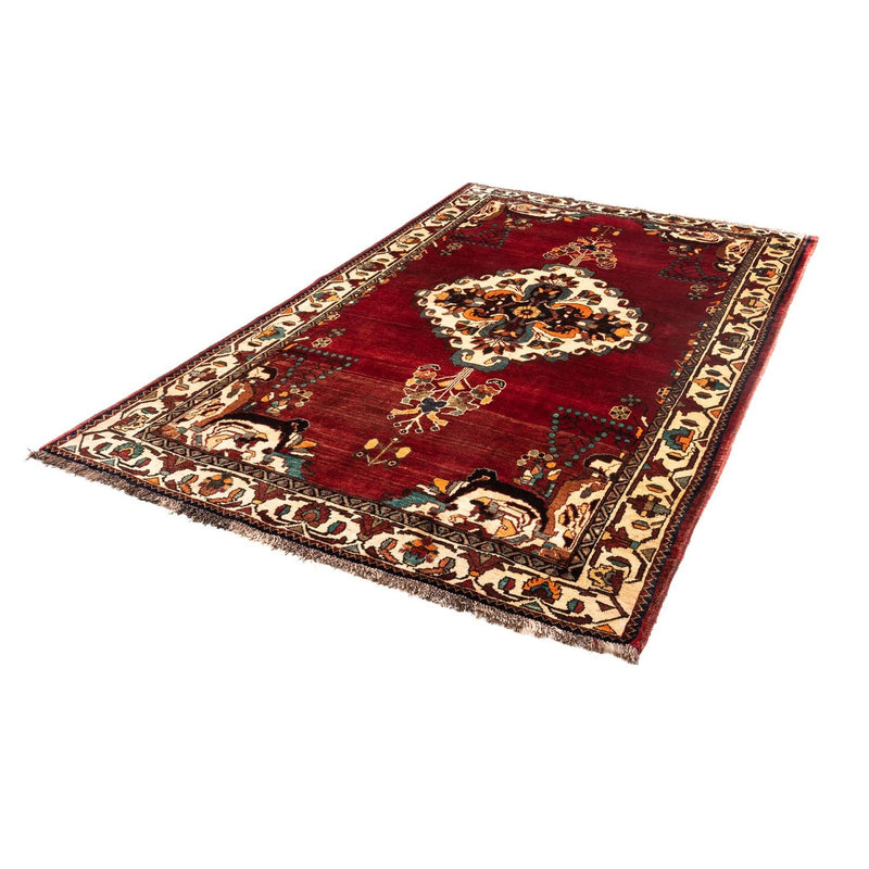 Ghashghai Teppich 150x240cm - Perserteppich - dunkelrot