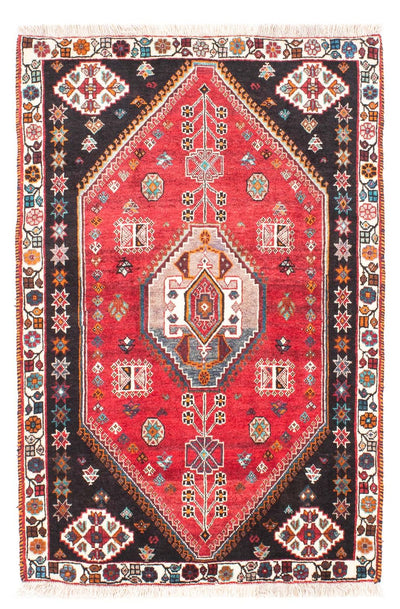 Ghashghai Teppich 102x152cm - Perserteppich - rot