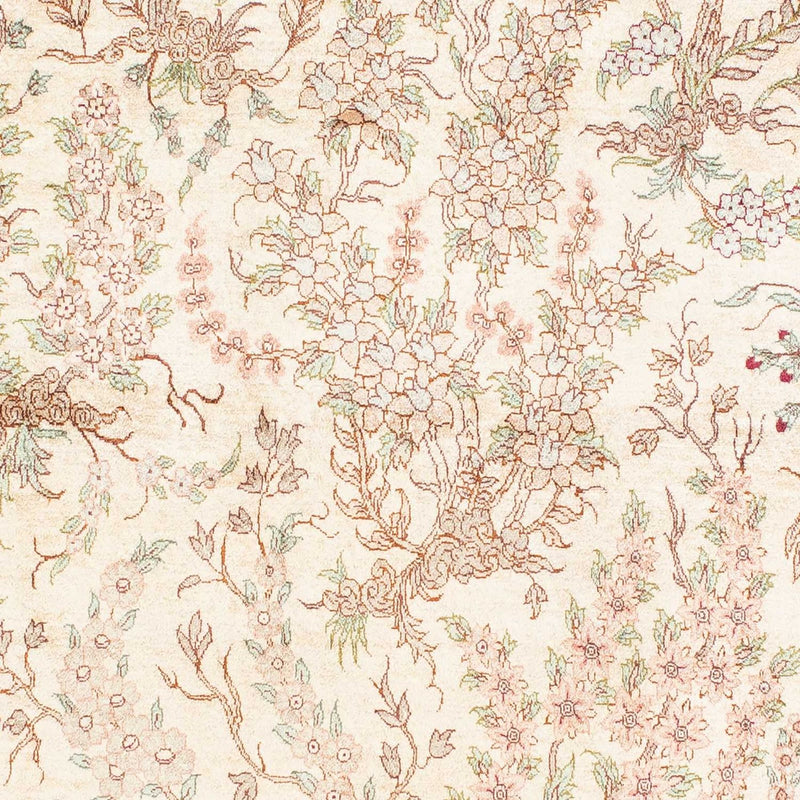 Ghom Teppich 102x157cm - Perserteppich - beige