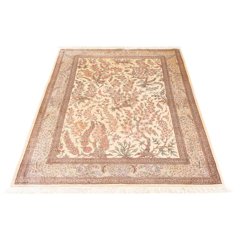 Ghom Teppich 102x157cm - Perserteppich - beige