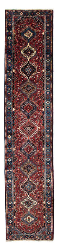 Yalameh Teppich 80x368cm - Perserteppich - dunkelrot – product image
