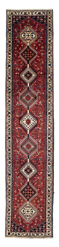 Yalameh Teppich 78x380cm - Perserteppich - dunkelrot – product image