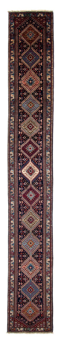 Yalameh Teppich 83x580cm - Perserteppich - dunkelblau – product image