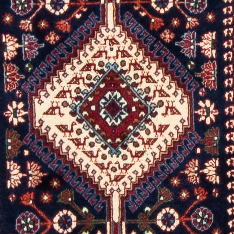 Yalameh Teppich 83x580cm - Perserteppich - dunkelblau