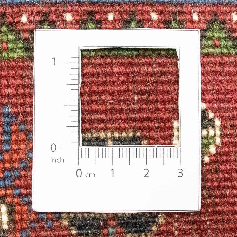 Yalameh Teppich 130x217cm - Perserteppich - dunkelrot