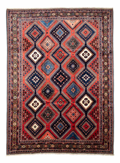 Yalameh Teppich 253x340cm - Perserteppich - rot