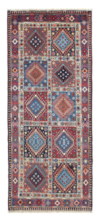 Yalameh Teppich 80x196cm - Perserteppich - blau – product image