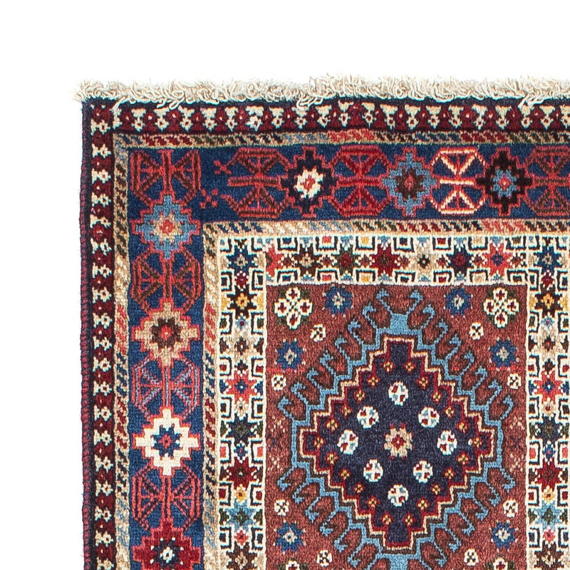 Yalameh Teppich 80x196cm - Perserteppich - blau
