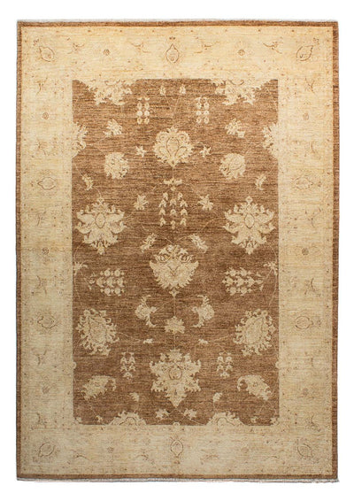 Farahan Teppich 170x240cm - Perserteppich - dunkelbraun