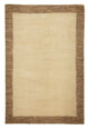 Gabbeh Teppich Indus 200x307cm - Wollteppich - beige