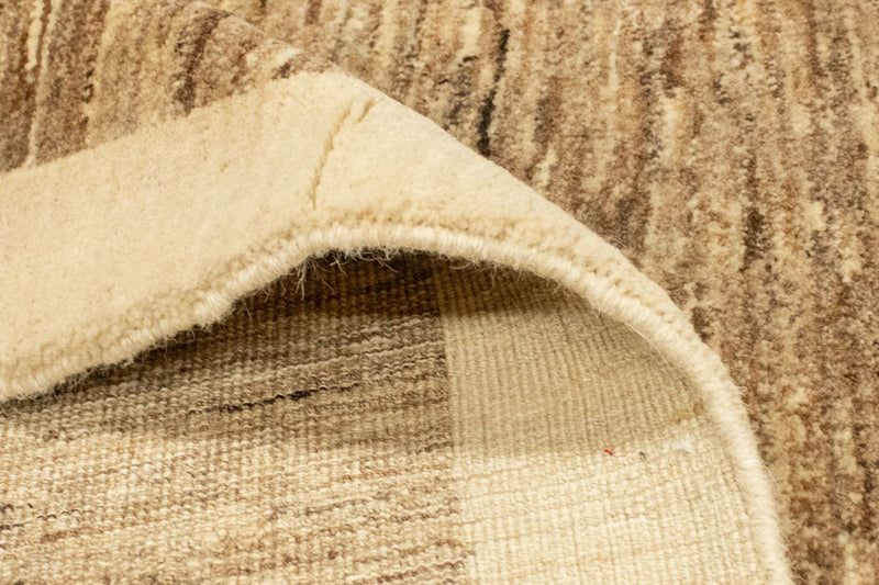 Gabbeh Teppich Indus 118x184cm - Wollteppich - beige
