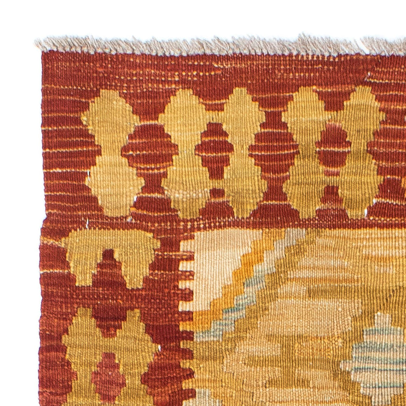 Kelim Teppich - Oriental 75 x 185 cm - gold