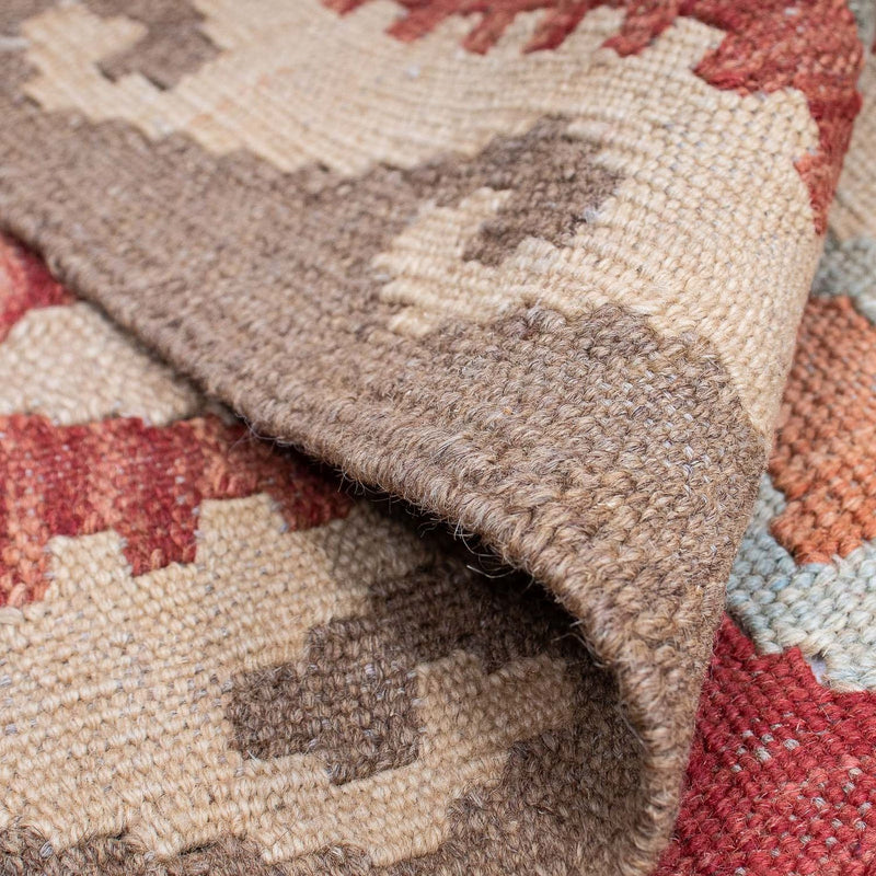 Kelim Fars Teppich 145x203cm - mehrfarbig