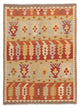 Kelim Fars Teppich 142x193cm - mehrfarbig