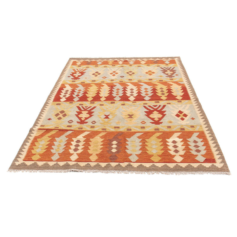 Kelim Fars Teppich 142x193cm - mehrfarbig