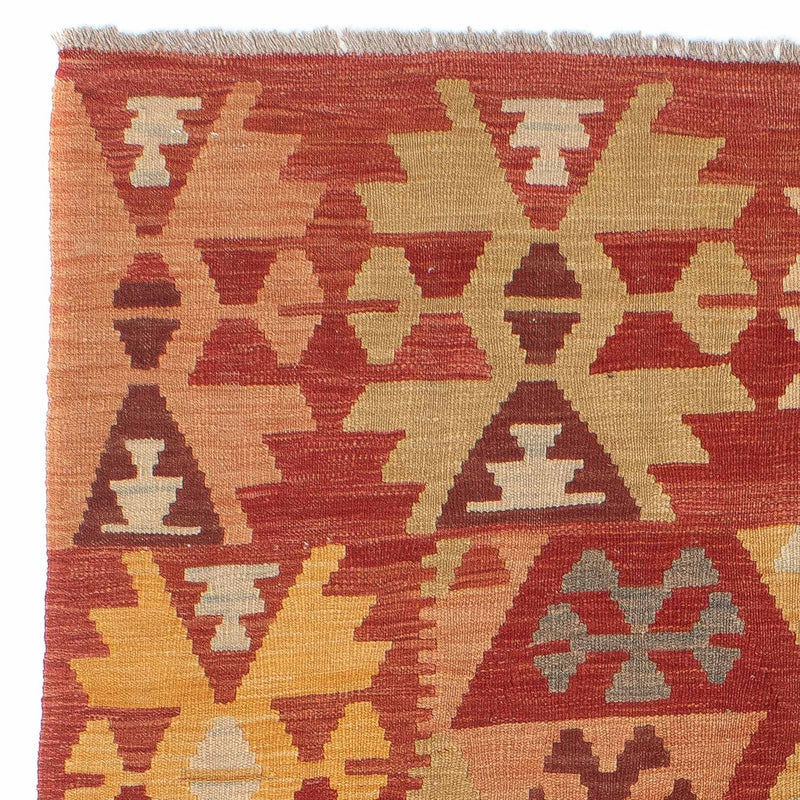 Kelim Fars Teppich 145x200cm - rost