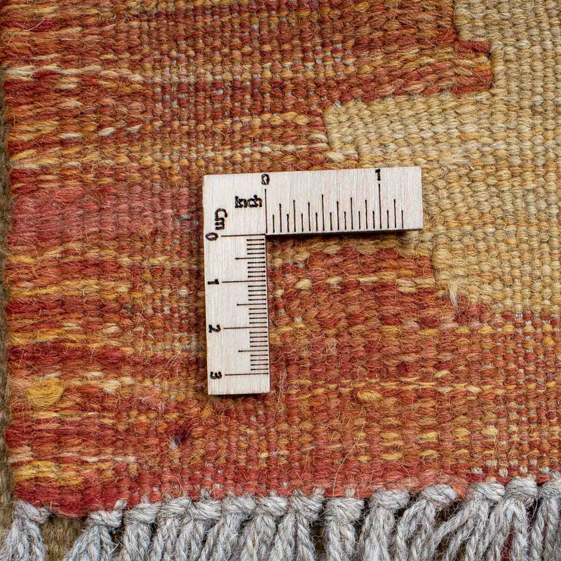 Kelim Fars Teppich 145x200cm - rost