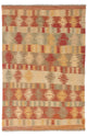 Kelim Fars Teppich 151x199cm - mehrfarbig