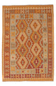 Kelim Fars Teppich 141x206cm - mehrfarbig