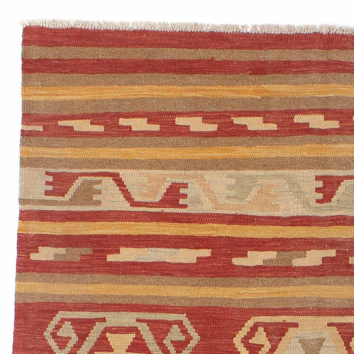 Kelim Fars Teppich 149x211cm - mehrfarbig