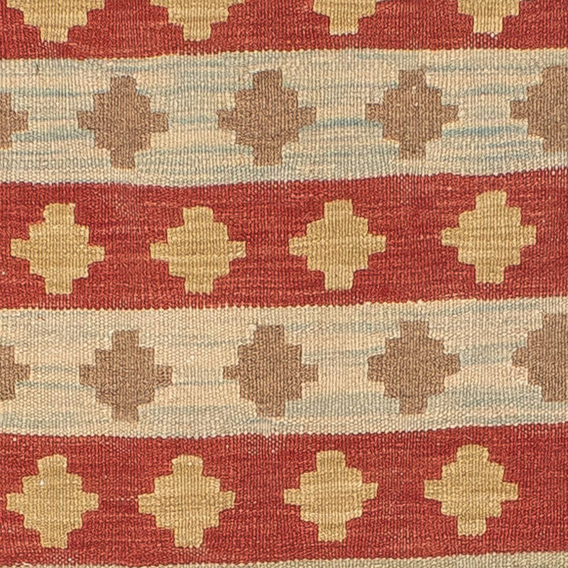 Kelim Fars Teppich 142x201cm - mehrfarbig