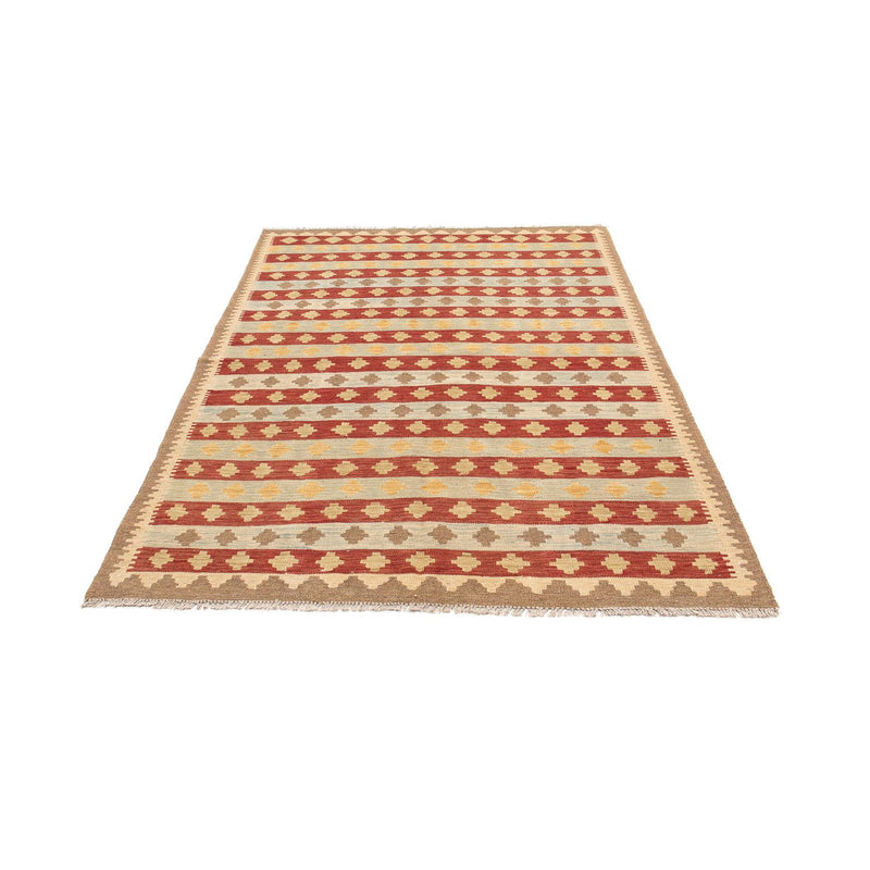 Kelim Fars Teppich 142x201cm - mehrfarbig