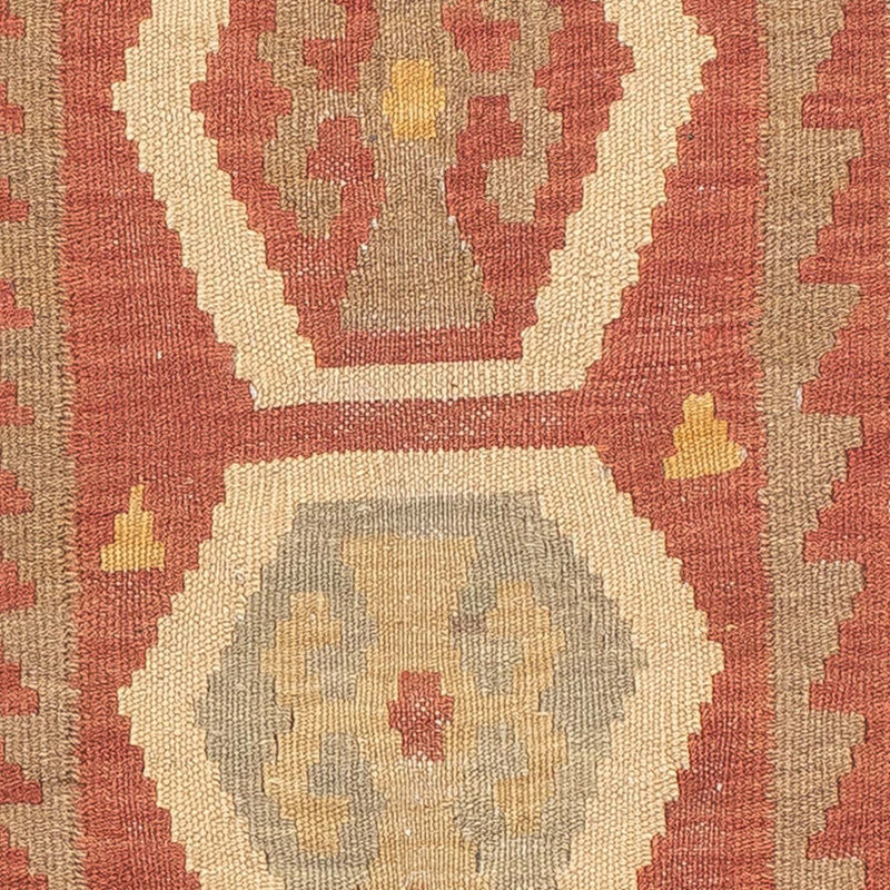 Kelim Maimene Teppich 64x193cm - rost