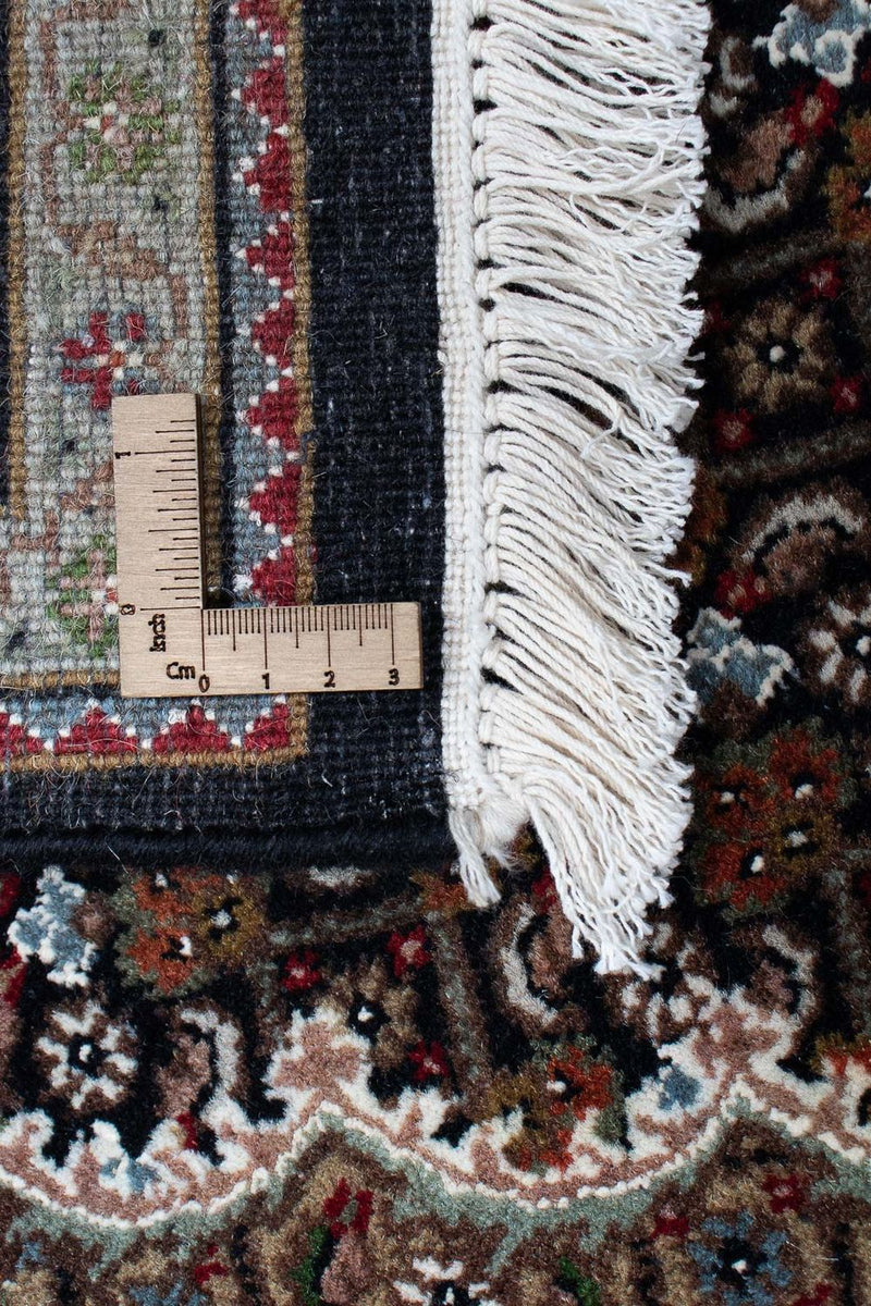Täbriz Teppich 138x202cm - Orientteppich - dunkelblau
