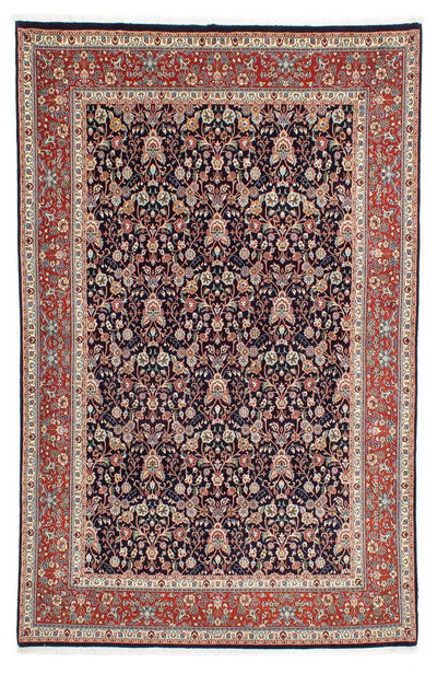 Moud Teppich 196x283cm - Perserteppich - schwarz