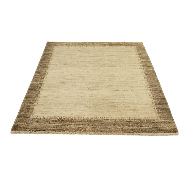 Gabbeh Teppich Indus 125x160cm - Wollteppich - beige