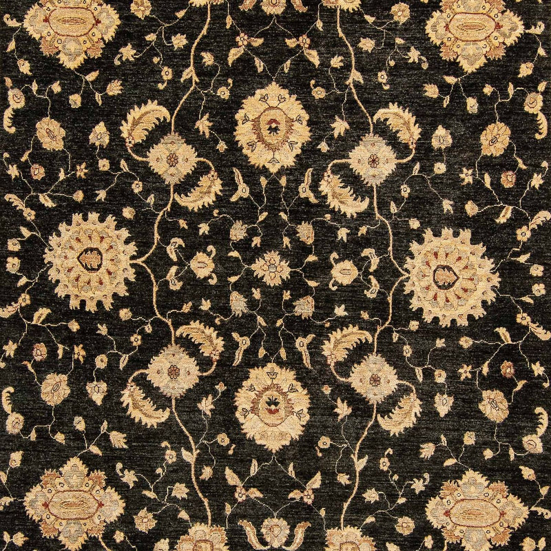 Ziegler Teppich 293x424cm - Orientteppich - dunkelblau