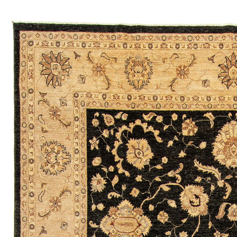 Ziegler Teppich 293x424cm - Orientteppich - dunkelblau
