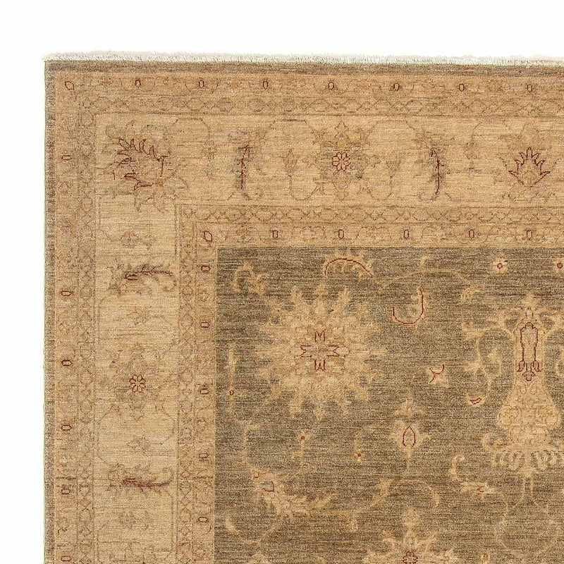 Ziegler Teppich 248x353cm - Orientteppich - hellbraun