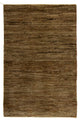 Gabbeh Teppich - Indus 78 x 113 cm - dunkelbraun