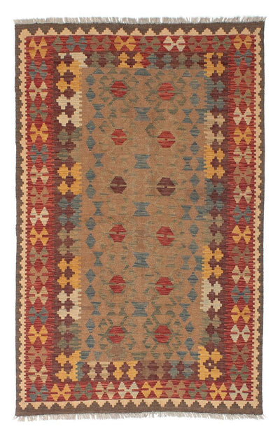 Kelim Fars Teppich 148x199cm - mehrfarbig