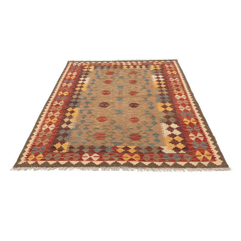 Kelim Fars Teppich 148x199cm - mehrfarbig