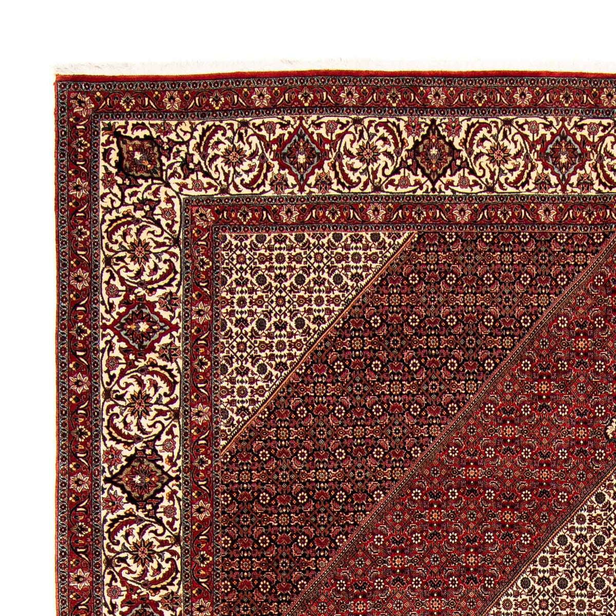 Bidjar Teppich 296x397cm - Perserteppich - dunkelrot