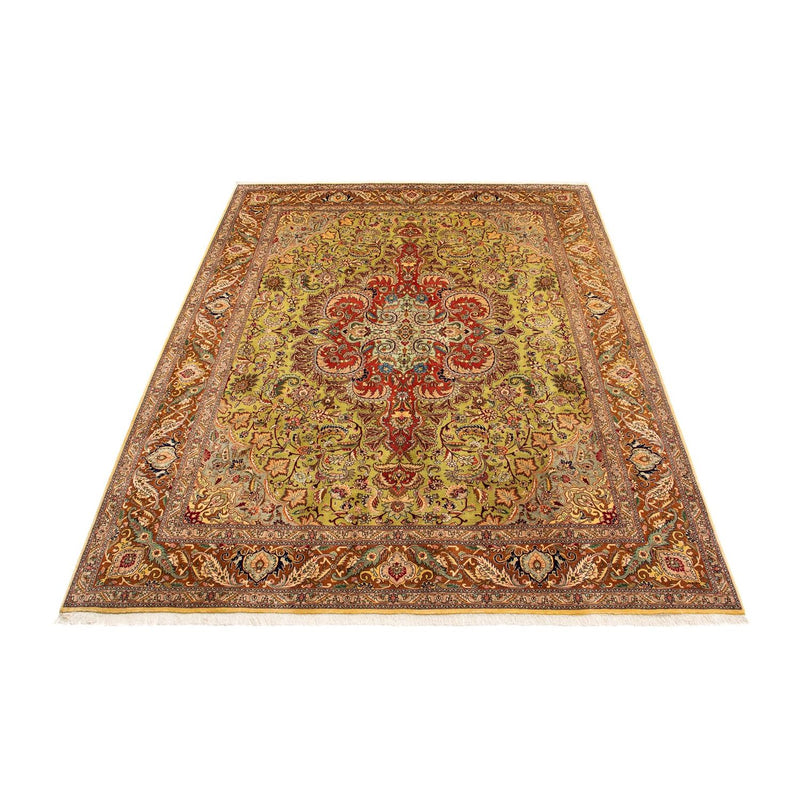Täbriz - 50 Raj Teppich 296x373cm - Perserteppich - mehrfarbig
